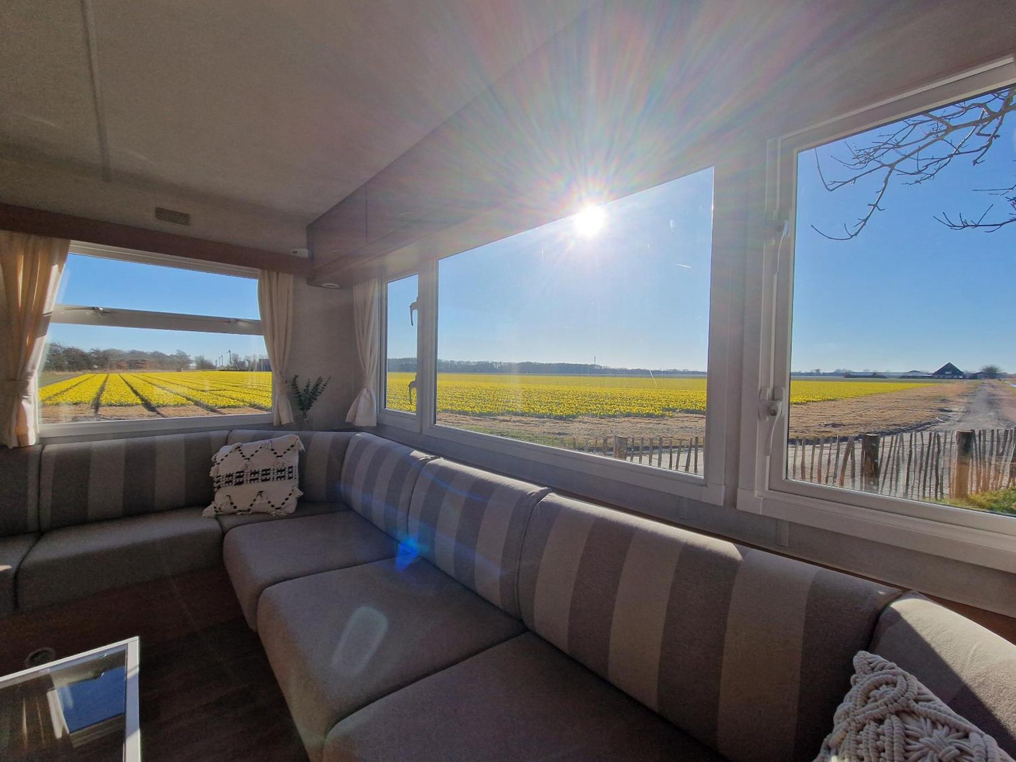 Chalet 'Como La Flor' Julianadorp Flowerfields Overview! المظهر الخارجي الصورة